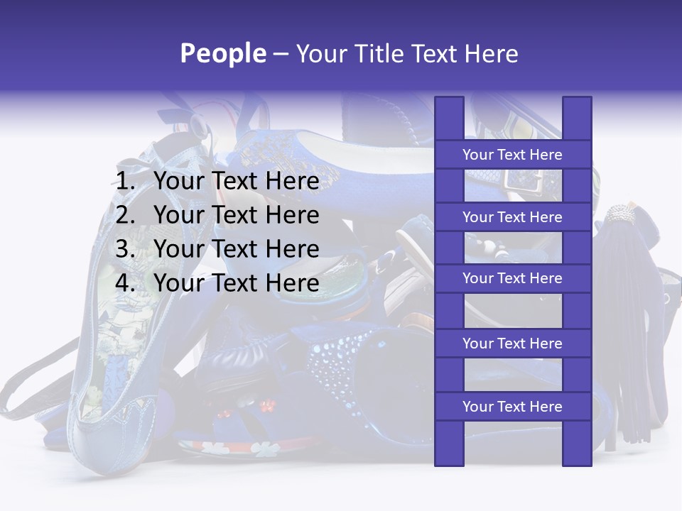 Number Ladies Toe PowerPoint Template