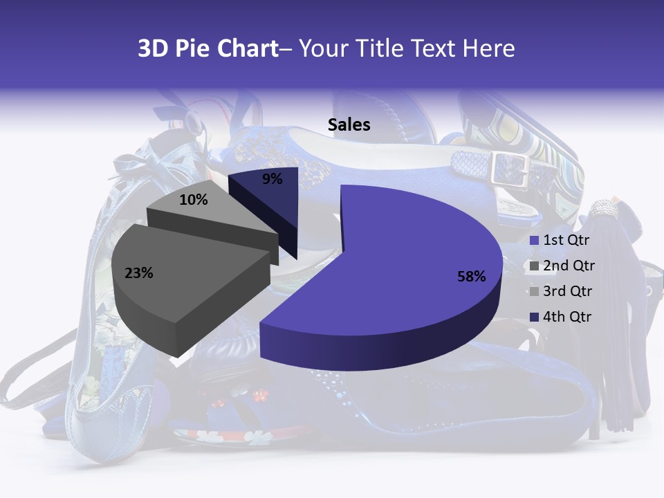 Number Ladies Toe PowerPoint Template