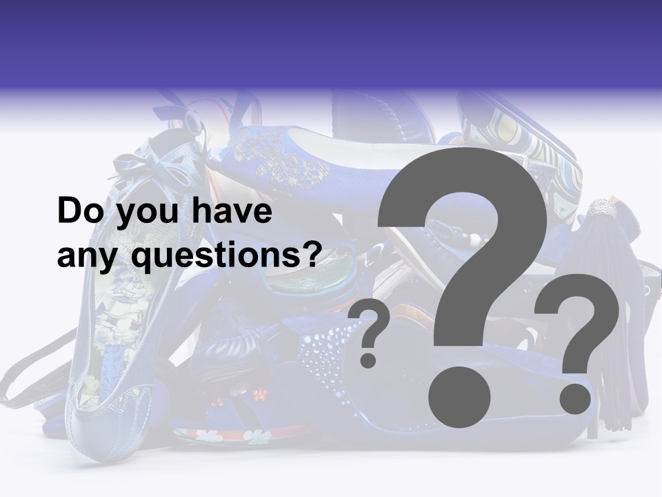 Number Ladies Toe PowerPoint Template