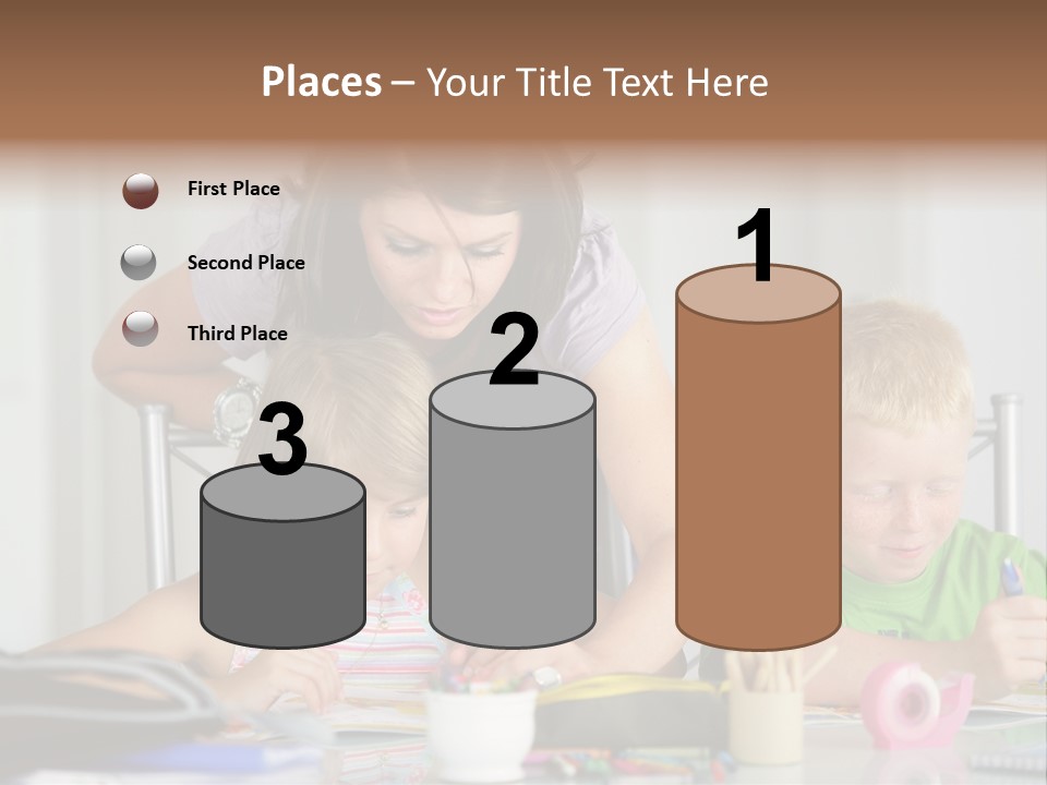 Brother School Class PowerPoint Template