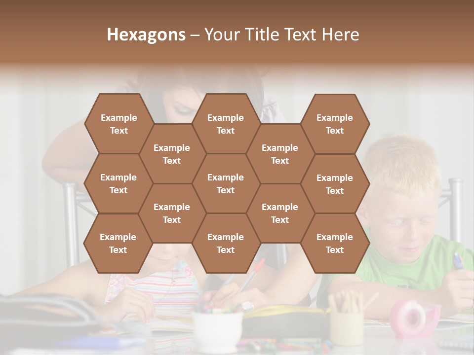 Brother School Class PowerPoint Template