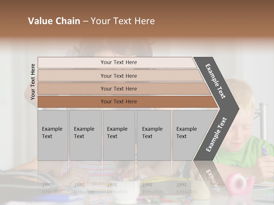 Brother School Class PowerPoint Template