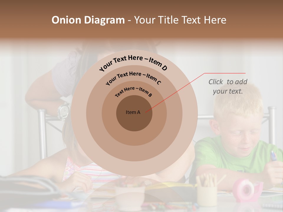 Brother School Class PowerPoint Template