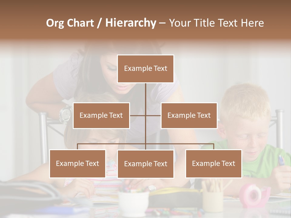 Brother School Class PowerPoint Template