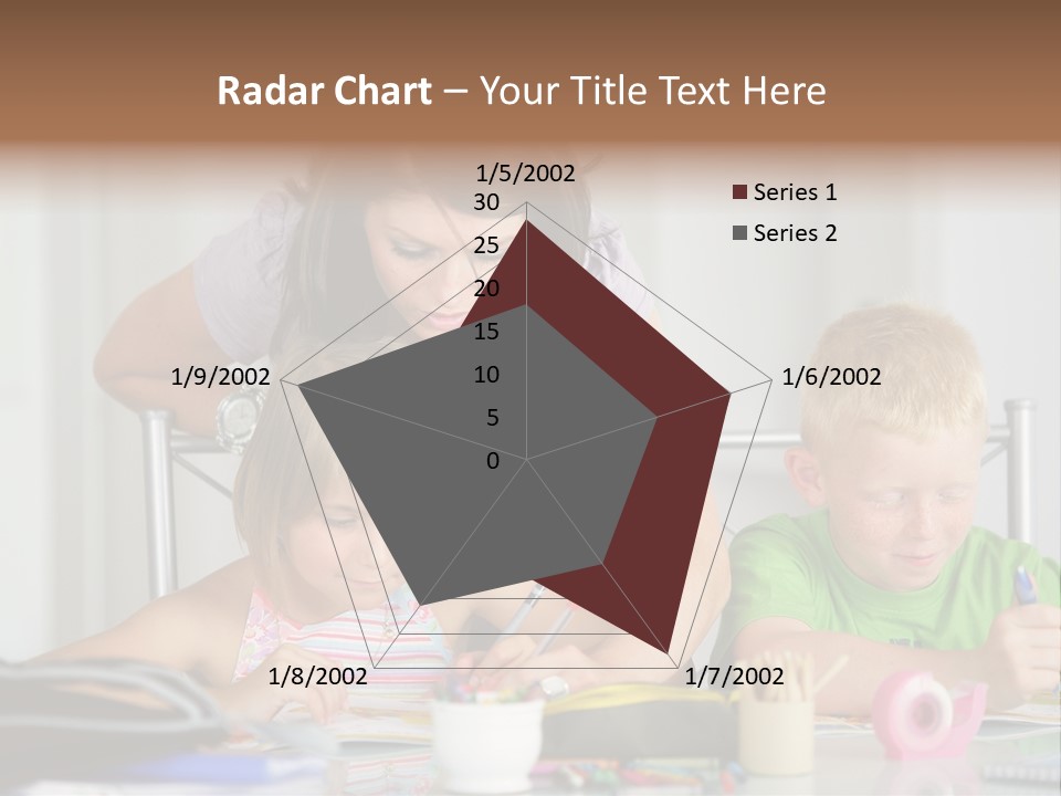 Brother School Class PowerPoint Template