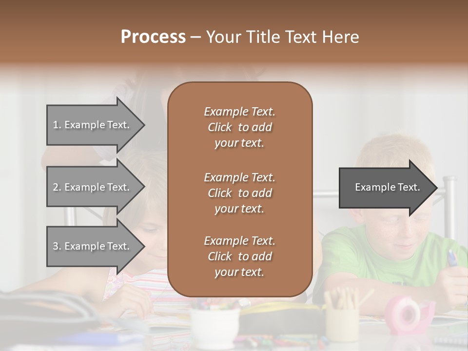 Brother School Class PowerPoint Template