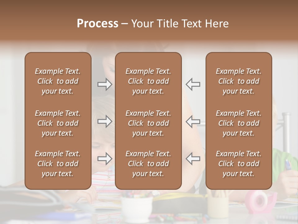 Brother School Class PowerPoint Template