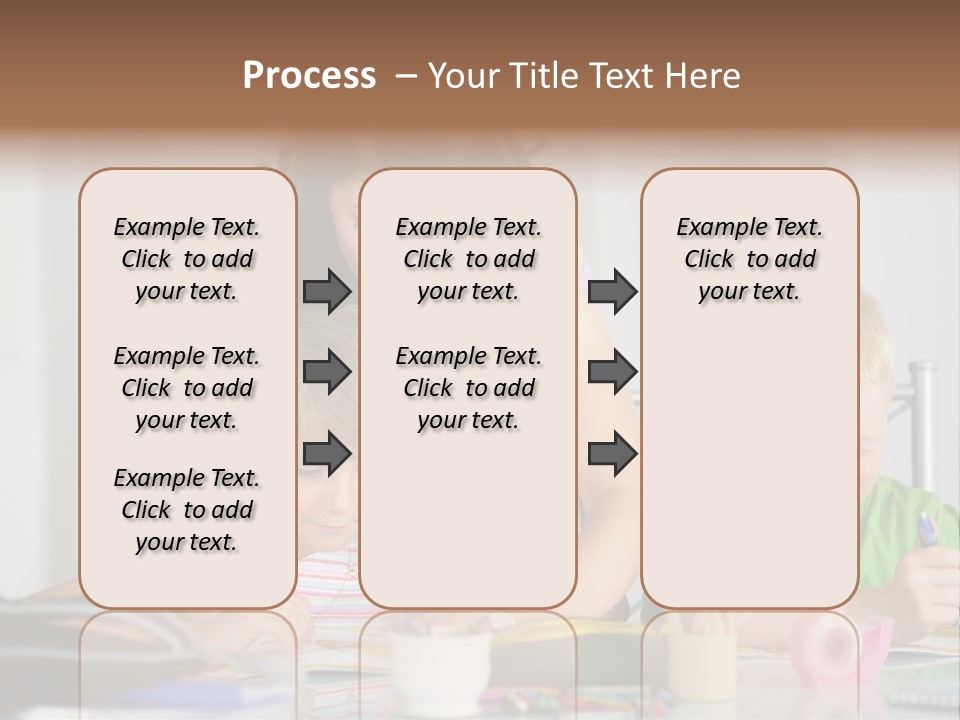 Brother School Class PowerPoint Template