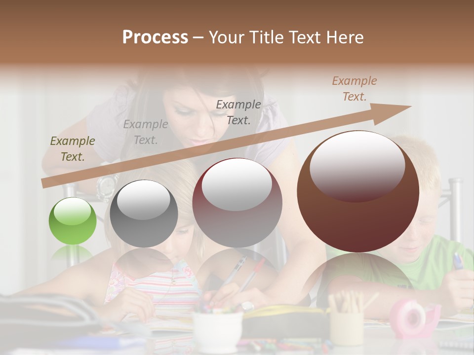 Brother School Class PowerPoint Template