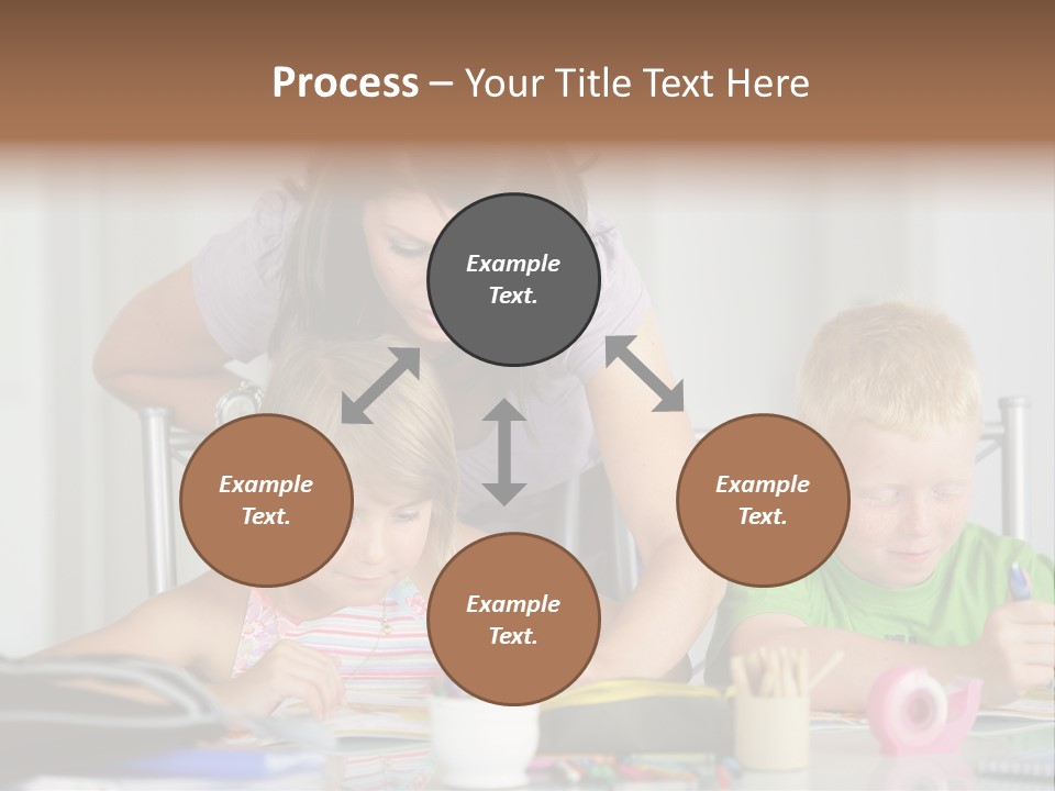 Brother School Class PowerPoint Template