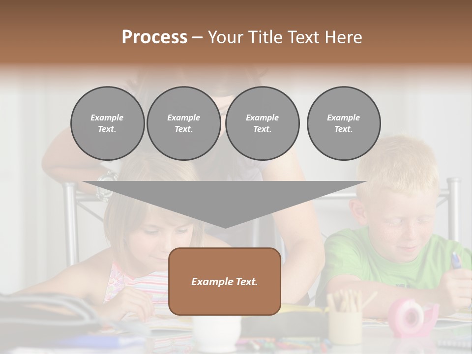 Brother School Class PowerPoint Template