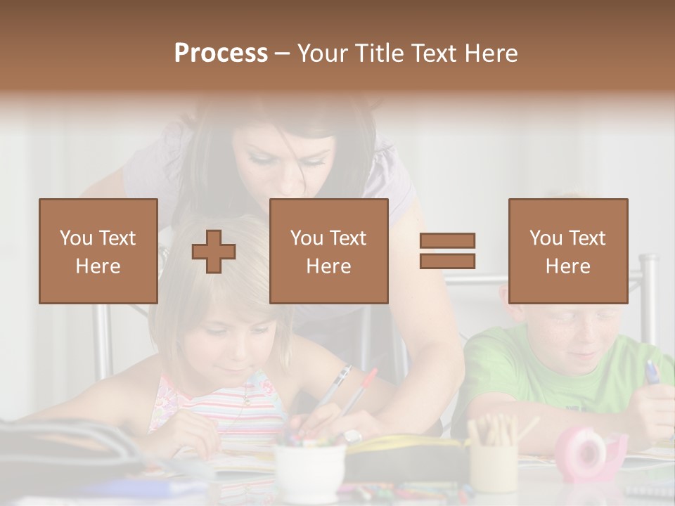 Brother School Class PowerPoint Template