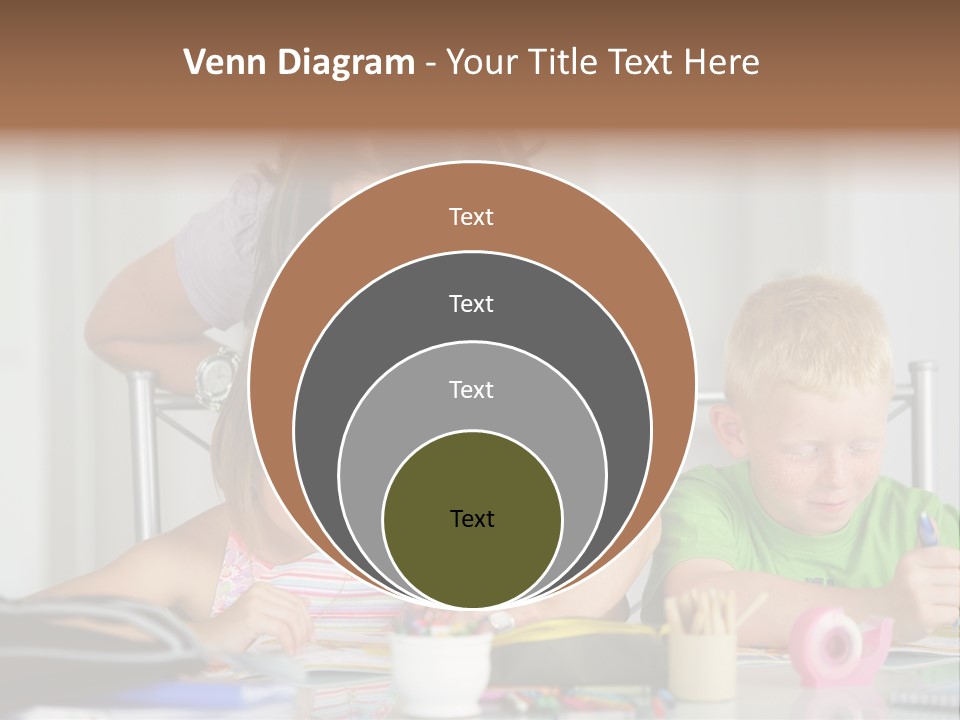 Brother School Class PowerPoint Template
