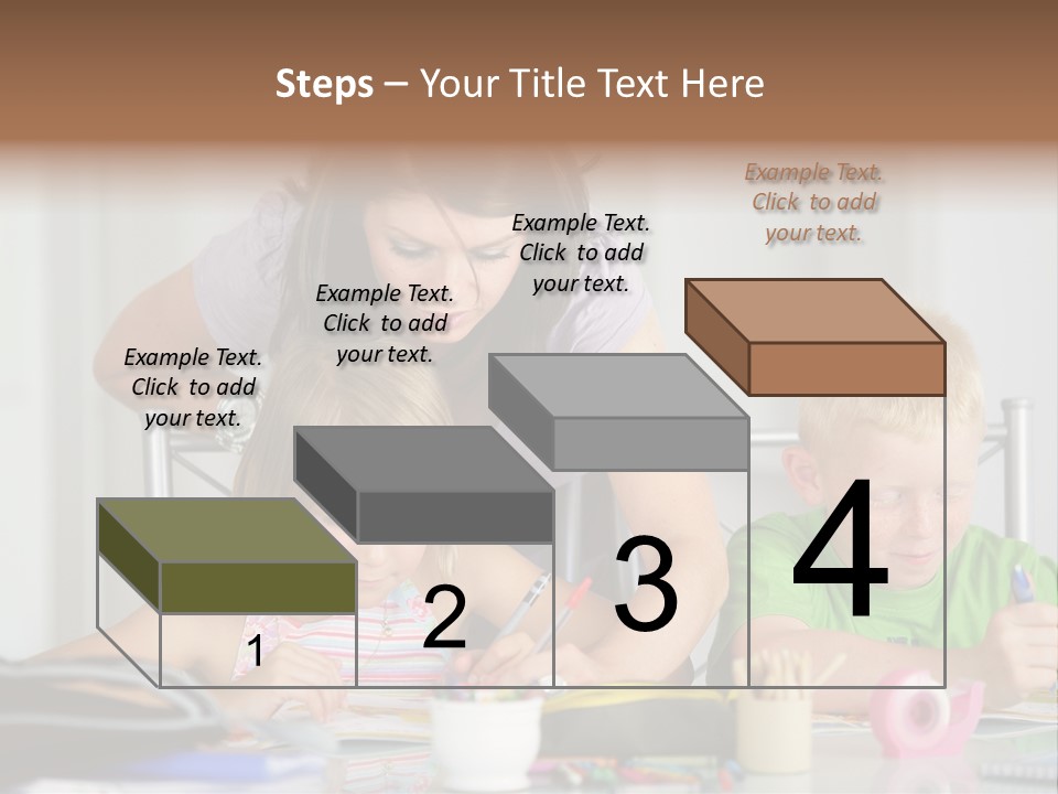 Brother School Class PowerPoint Template