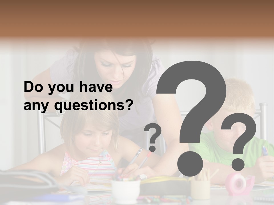 Brother School Class PowerPoint Template