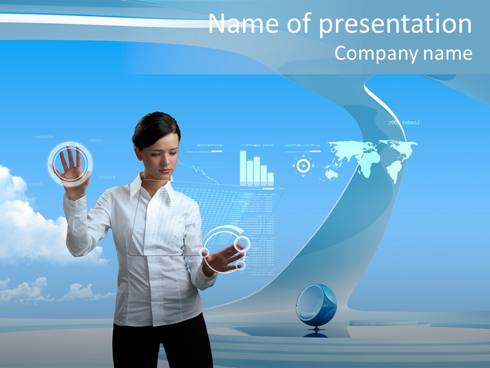 Career Pretty Solution PowerPoint Template