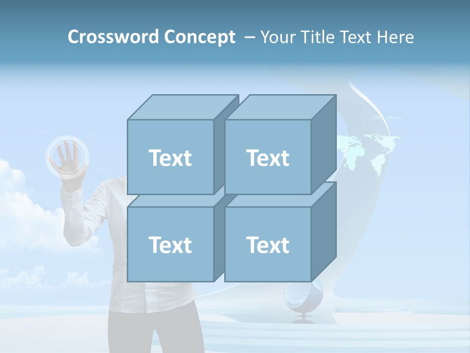 Career Pretty Solution PowerPoint Template