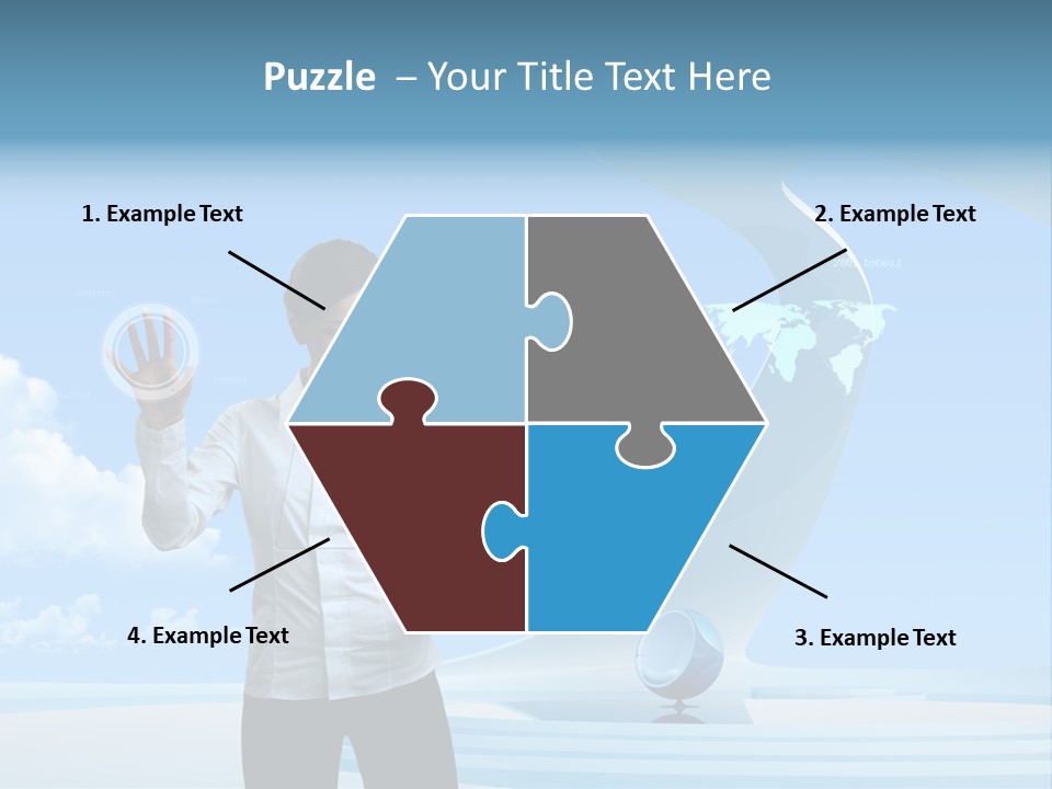 Career Pretty Solution PowerPoint Template