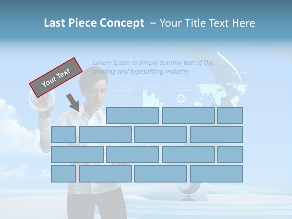 Career Pretty Solution PowerPoint Template