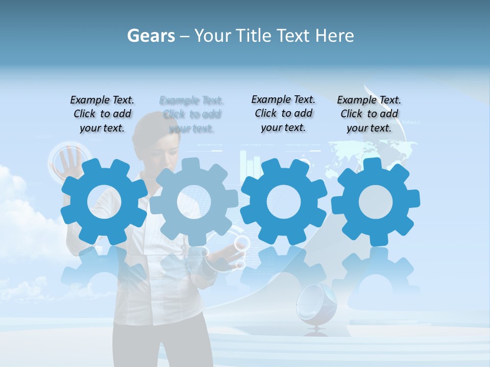 Career Pretty Solution PowerPoint Template