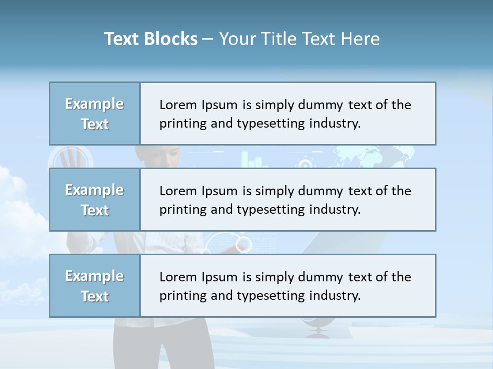 Career Pretty Solution PowerPoint Template