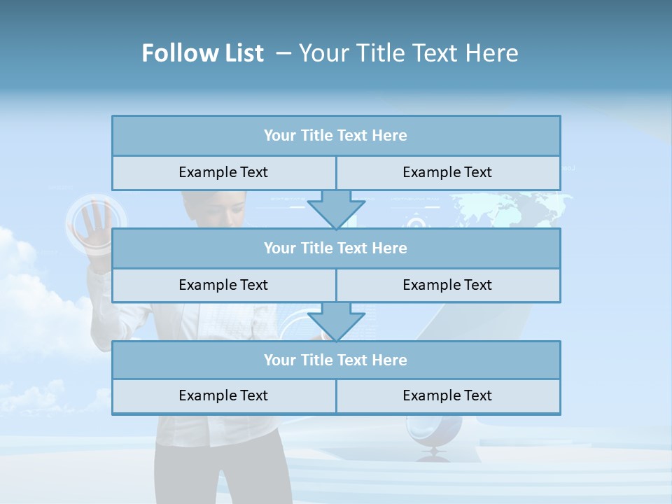 Career Pretty Solution PowerPoint Template