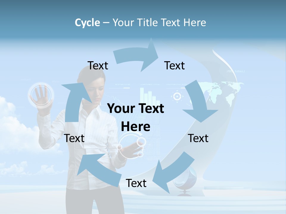 Career Pretty Solution PowerPoint Template
