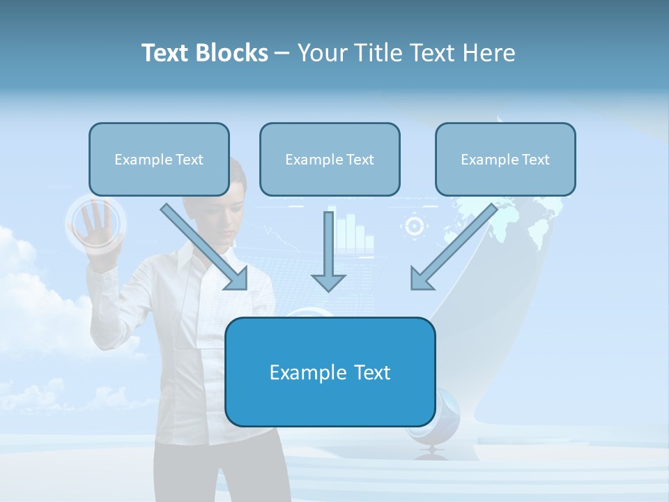 Career Pretty Solution PowerPoint Template
