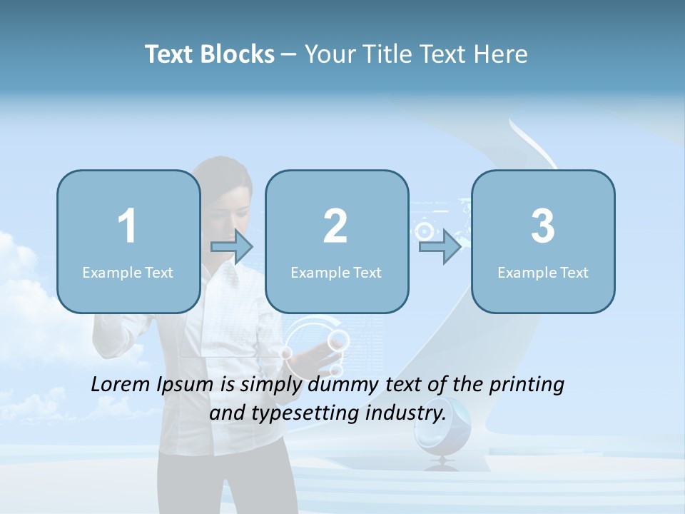 Career Pretty Solution PowerPoint Template