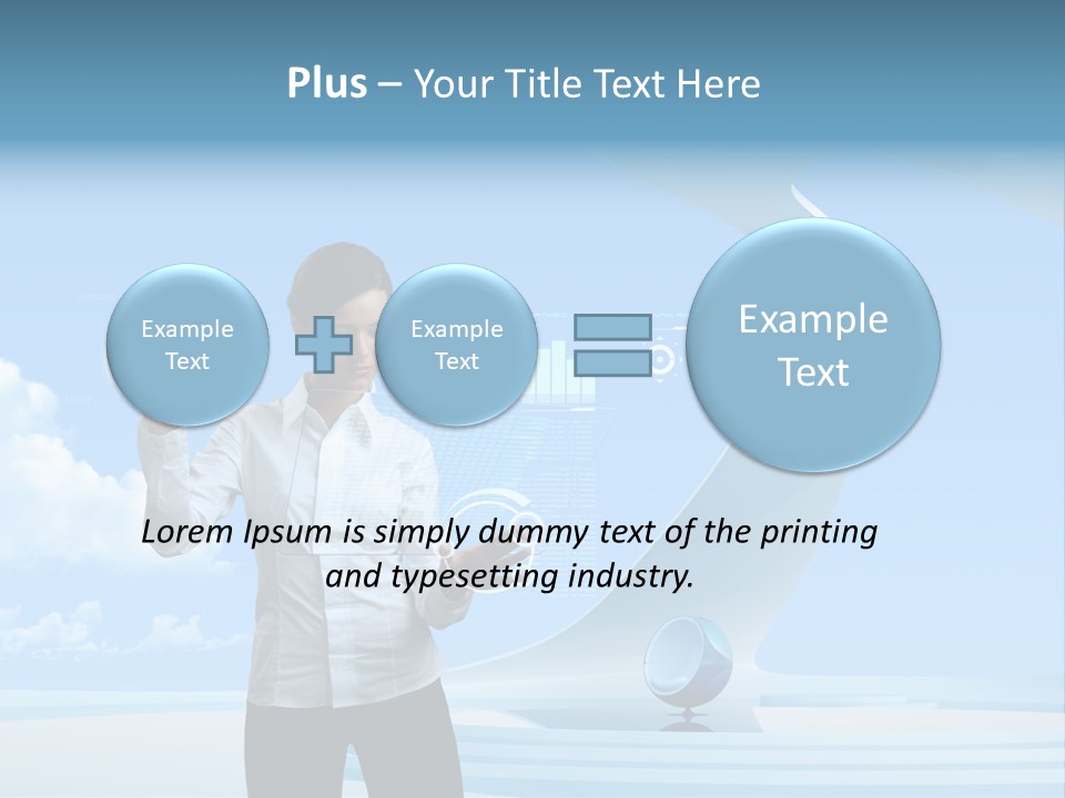 Career Pretty Solution PowerPoint Template