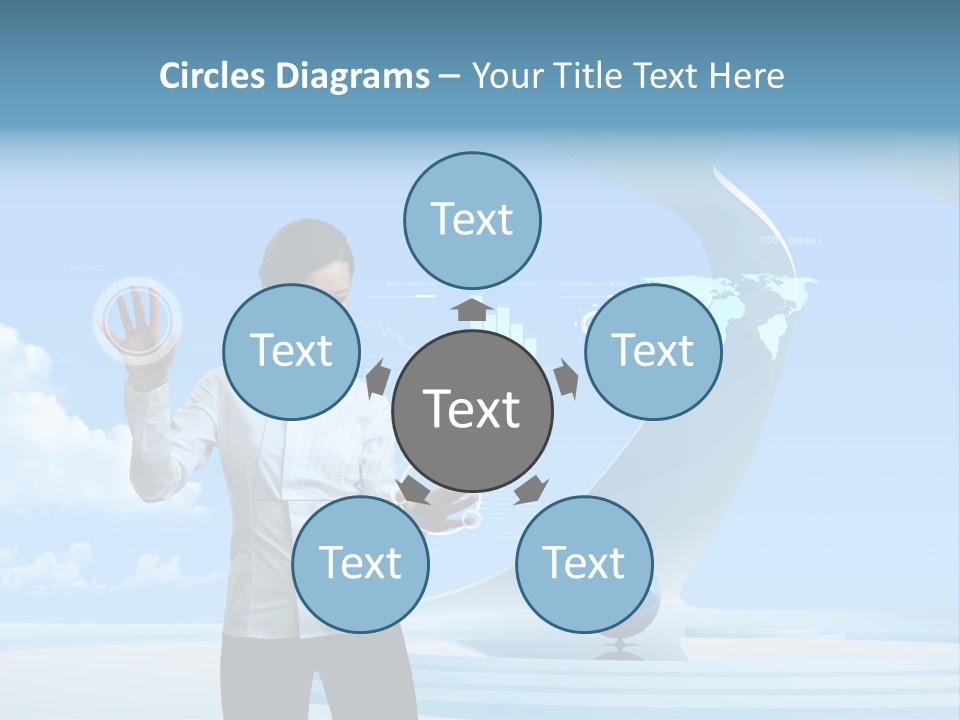 Career Pretty Solution PowerPoint Template