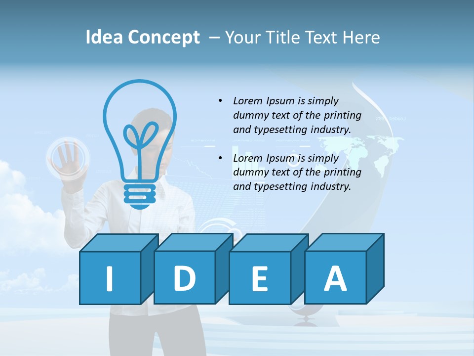 Career Pretty Solution PowerPoint Template