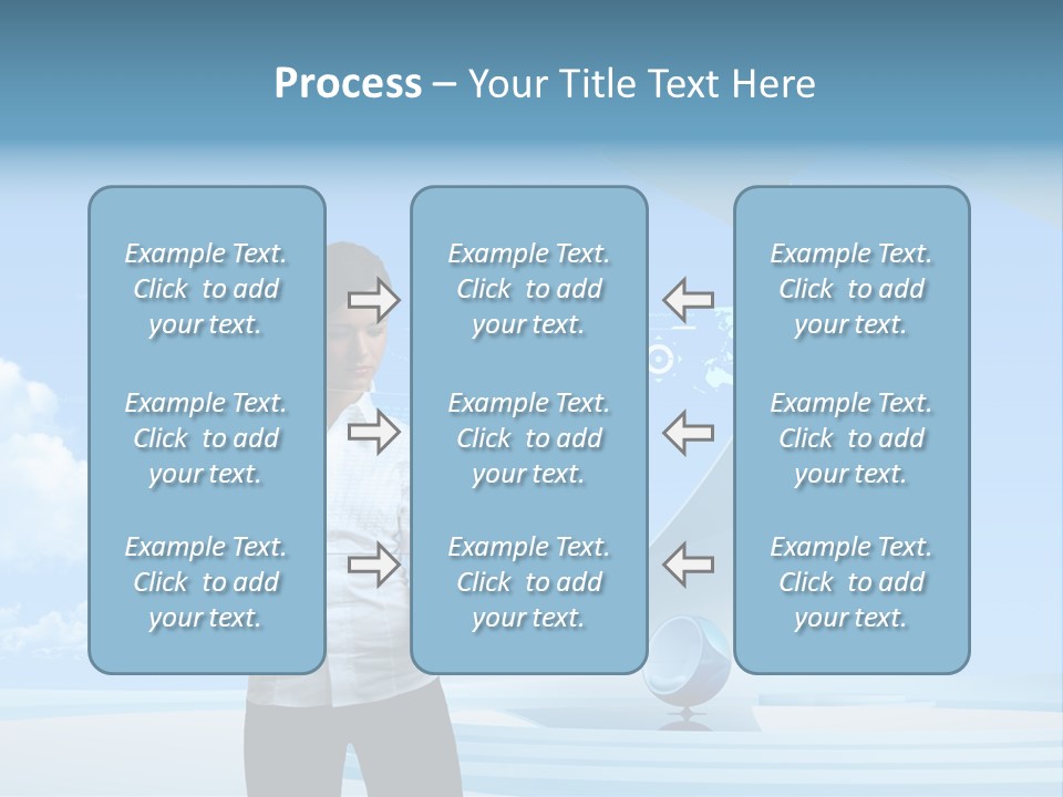 Career Pretty Solution PowerPoint Template
