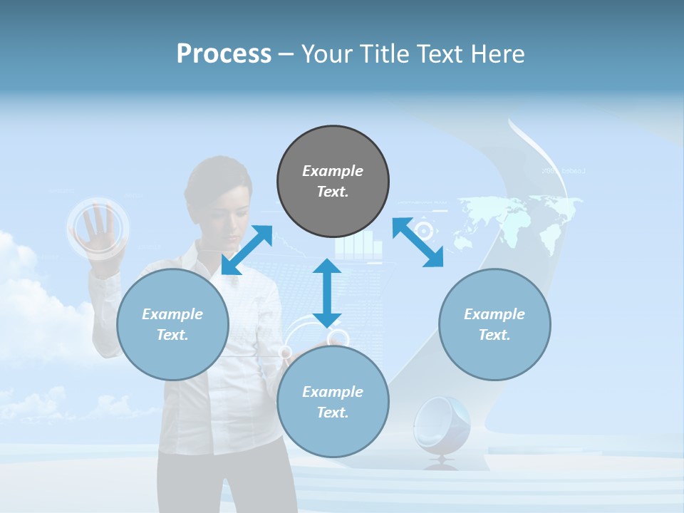 Career Pretty Solution PowerPoint Template