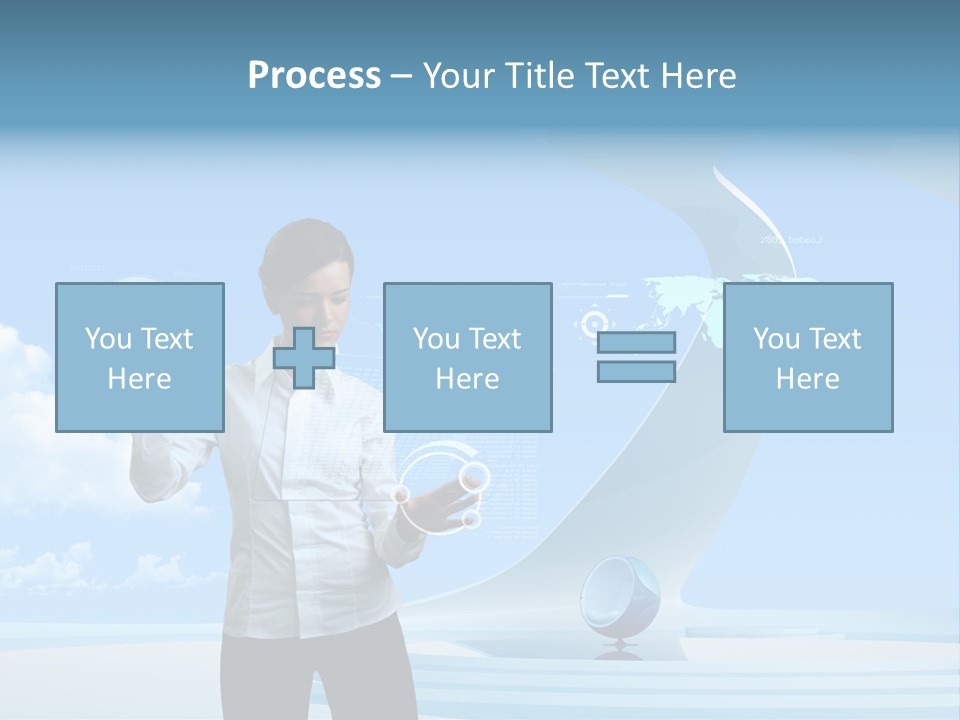 Career Pretty Solution PowerPoint Template