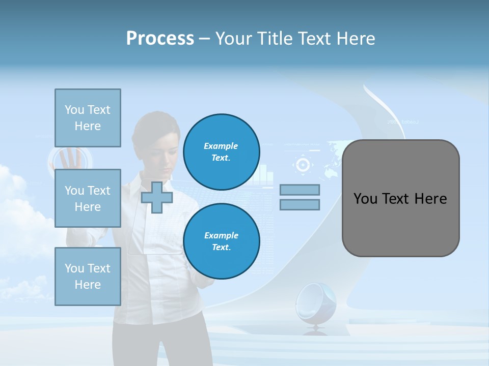 Career Pretty Solution PowerPoint Template