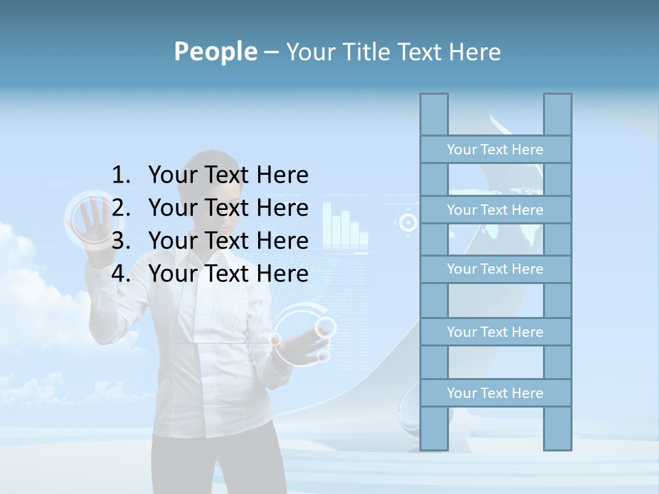 Career Pretty Solution PowerPoint Template