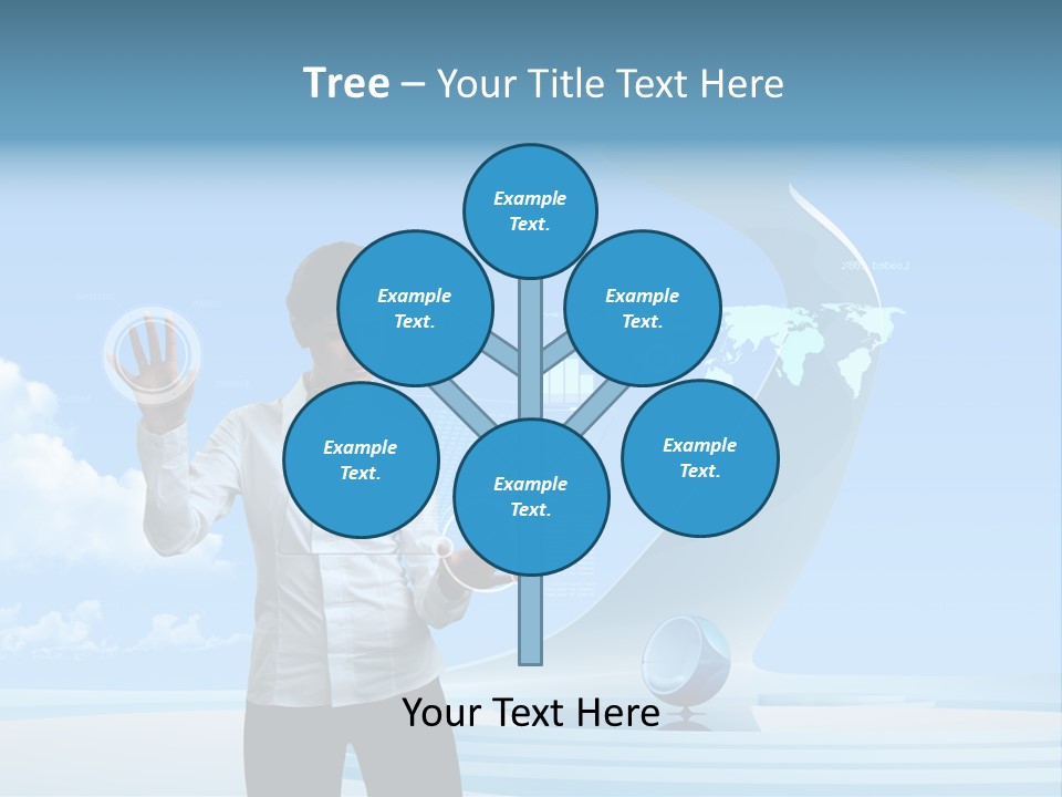 Career Pretty Solution PowerPoint Template