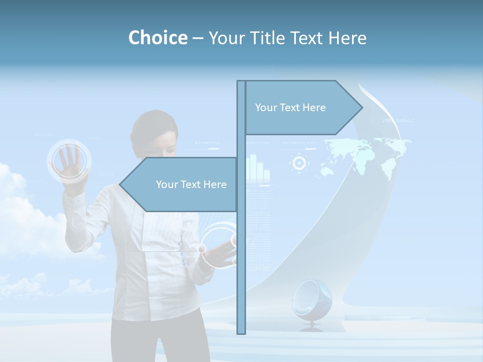Career Pretty Solution PowerPoint Template