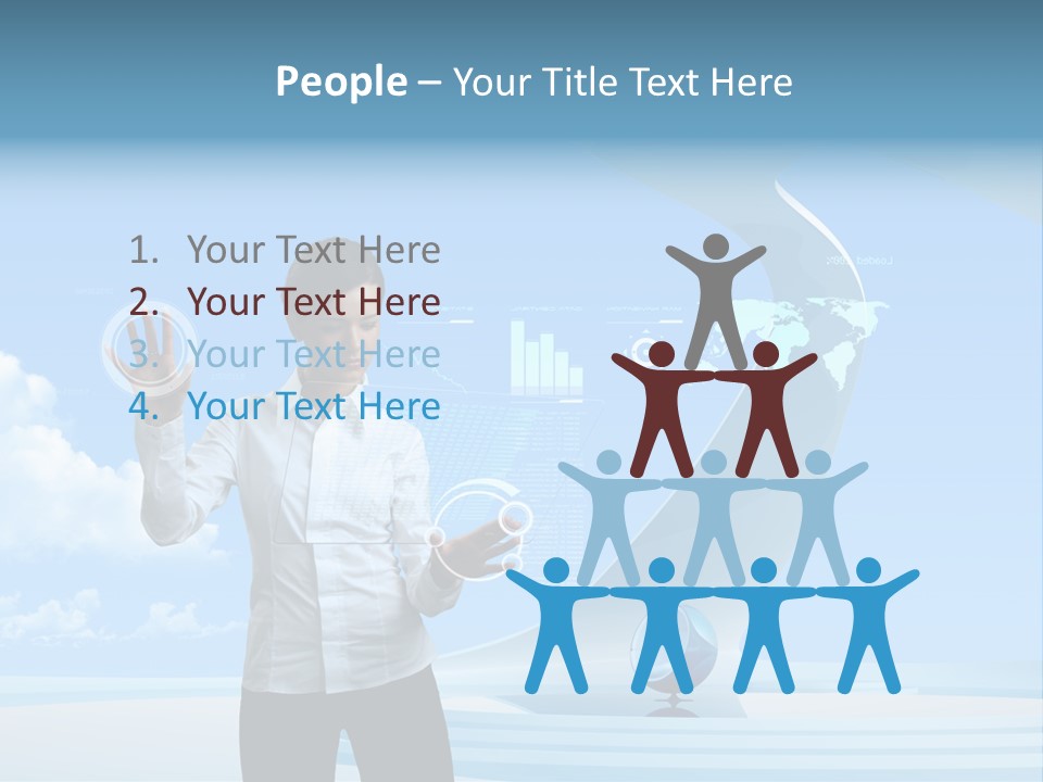 Career Pretty Solution PowerPoint Template