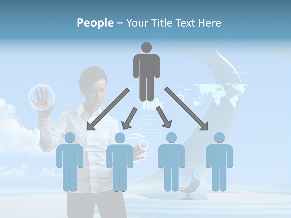 Career Pretty Solution PowerPoint Template