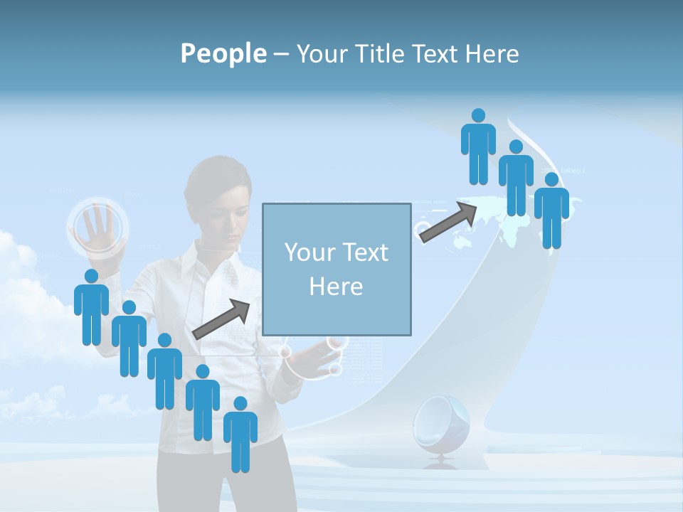 Career Pretty Solution PowerPoint Template