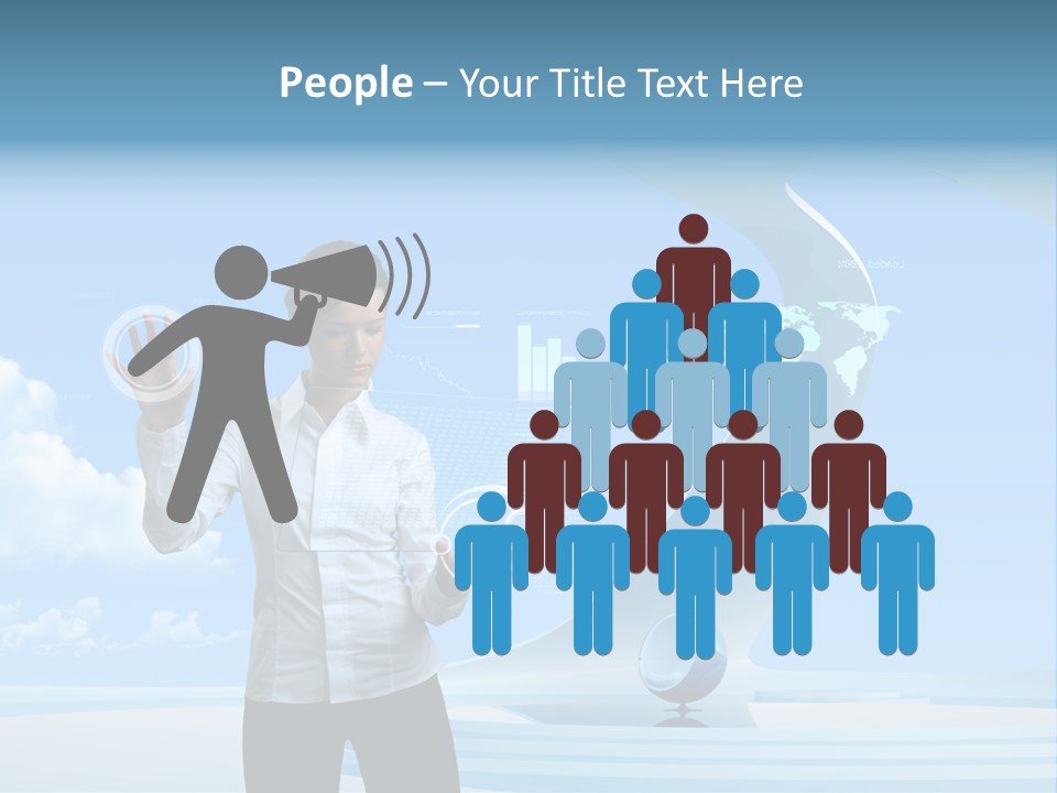 Career Pretty Solution PowerPoint Template