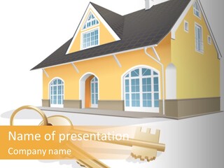 Key Home Buy PowerPoint Template