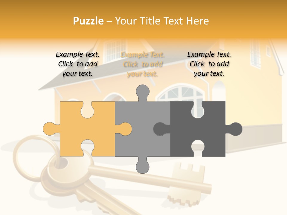 Key Home Buy PowerPoint Template