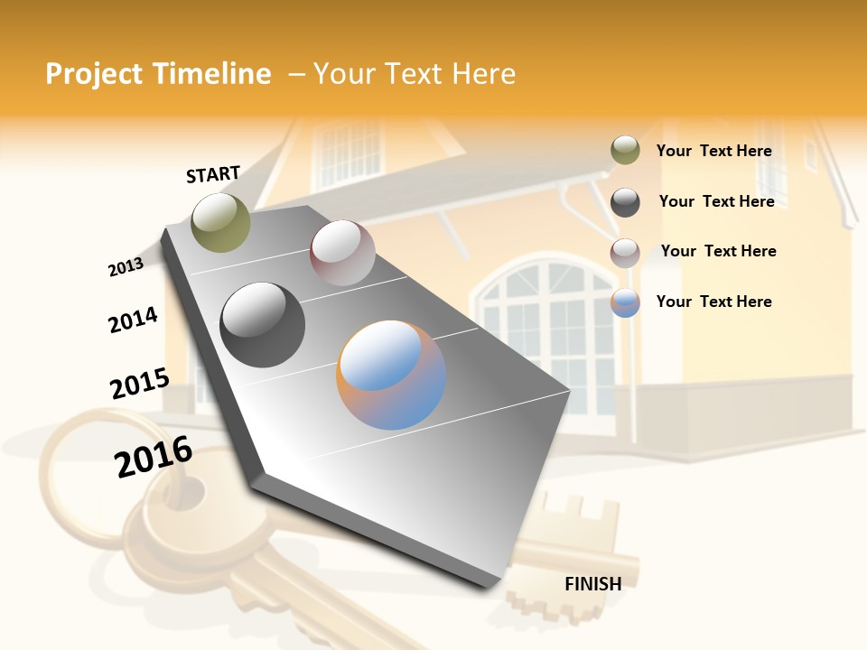 Key Home Buy PowerPoint Template