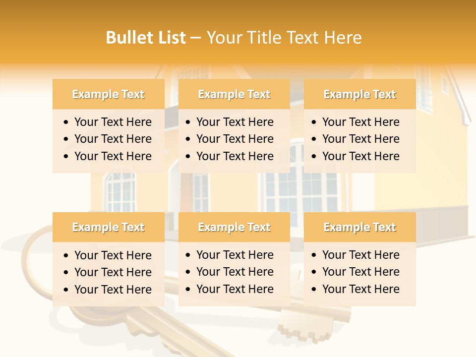 Key Home Buy PowerPoint Template