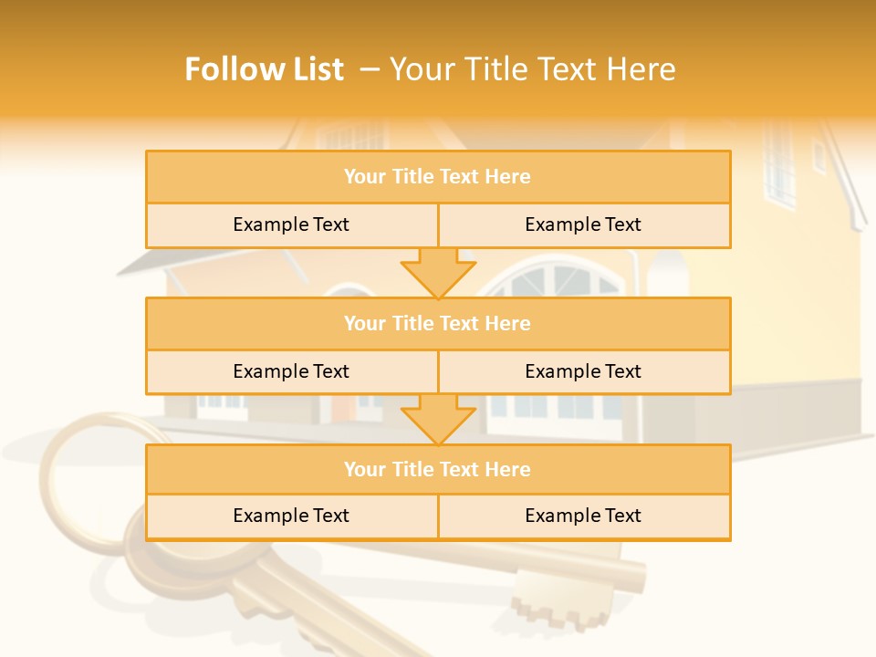 Key Home Buy PowerPoint Template