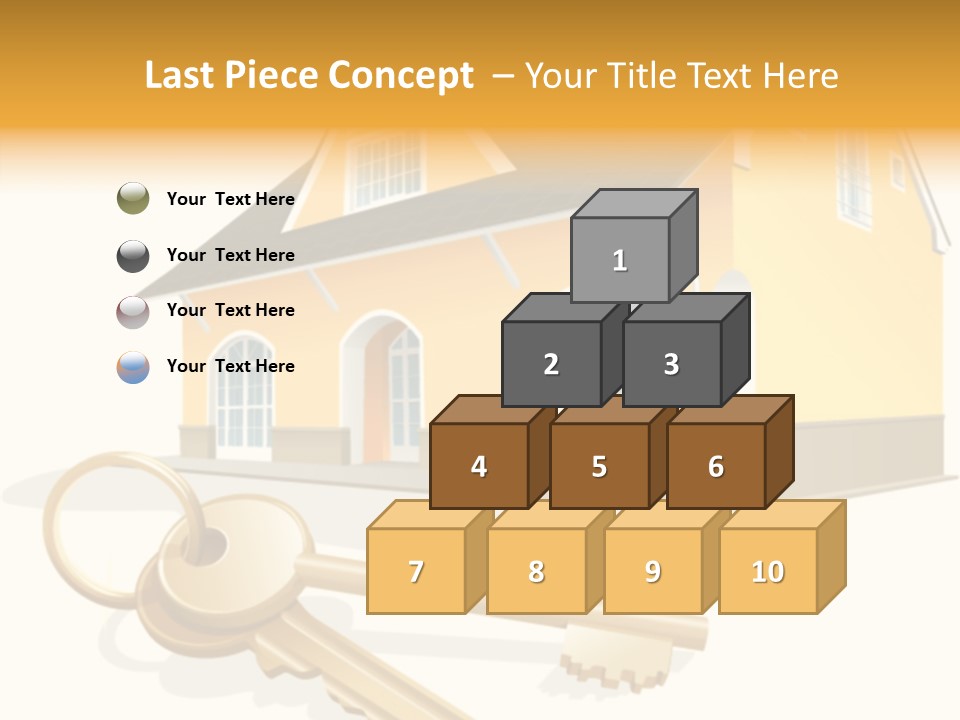 Key Home Buy PowerPoint Template