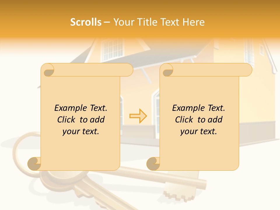 Key Home Buy PowerPoint Template
